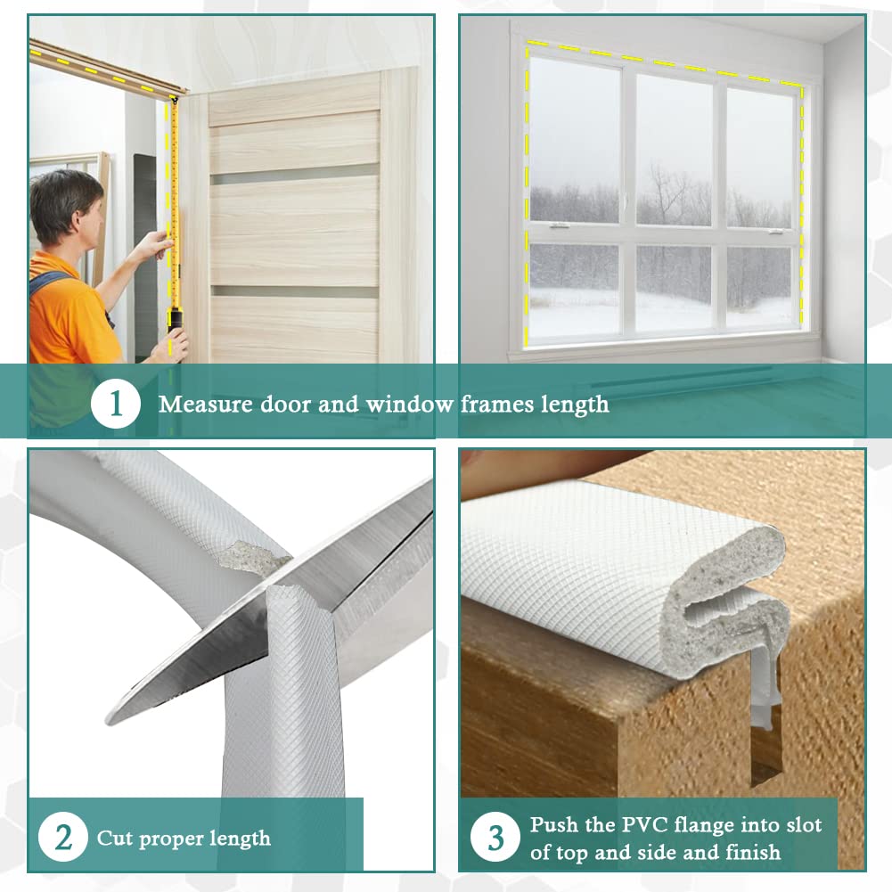 LSGCQ versatile weather strip suitable for doors and windows for broader sealing.