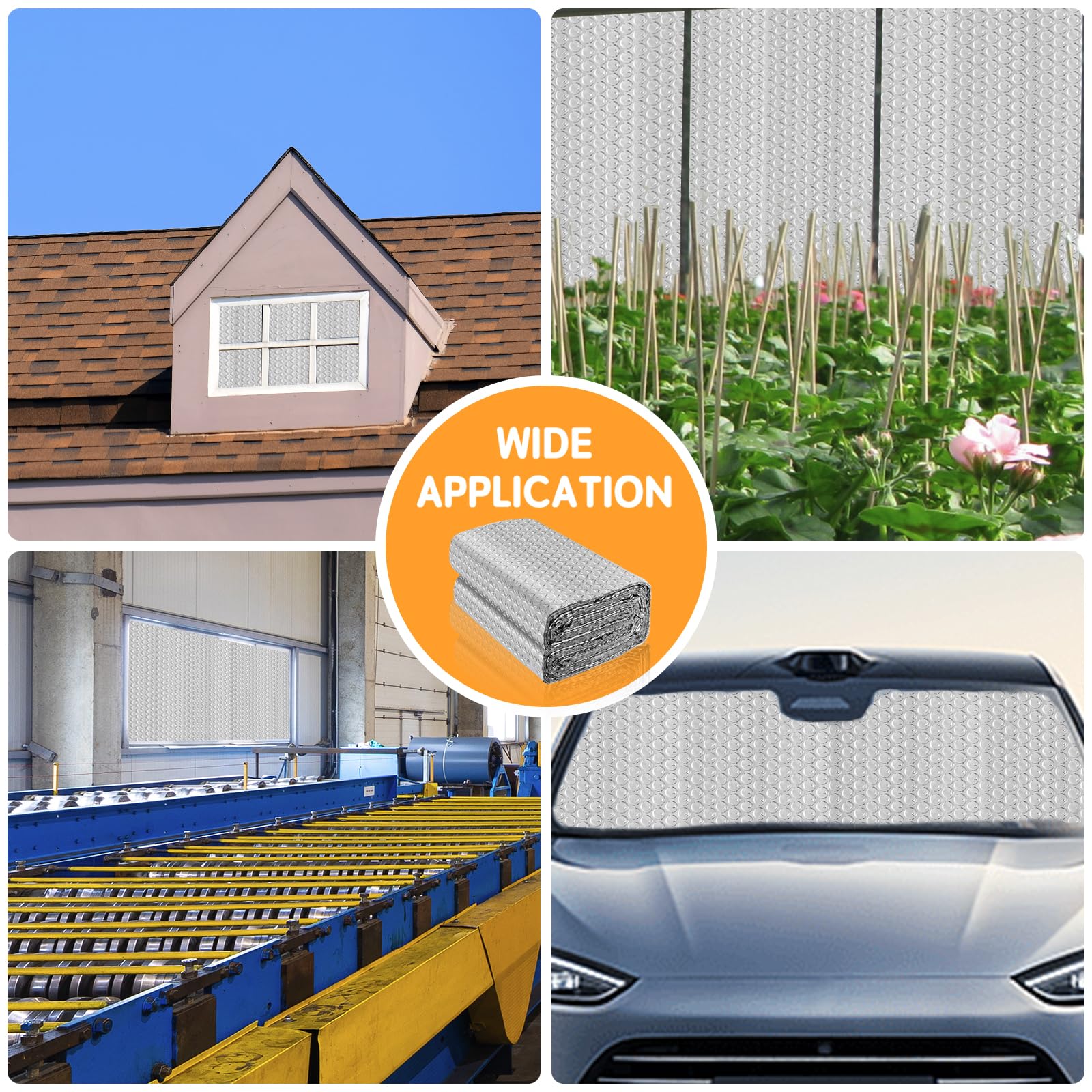 LSGCQ versatile use for windows, RVs, garages, and more to boost insulation.