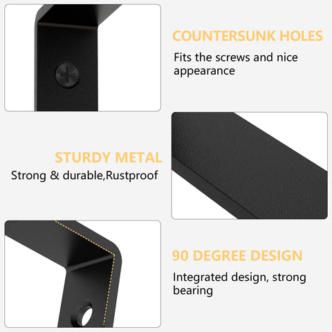 90-degree angle design of LSK brackets ensures reliable corner support.