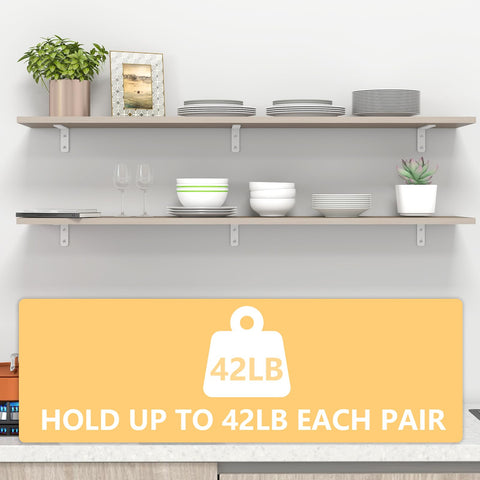 LSK 6-pack simplifies shelf installation in living rooms, offices, or garages