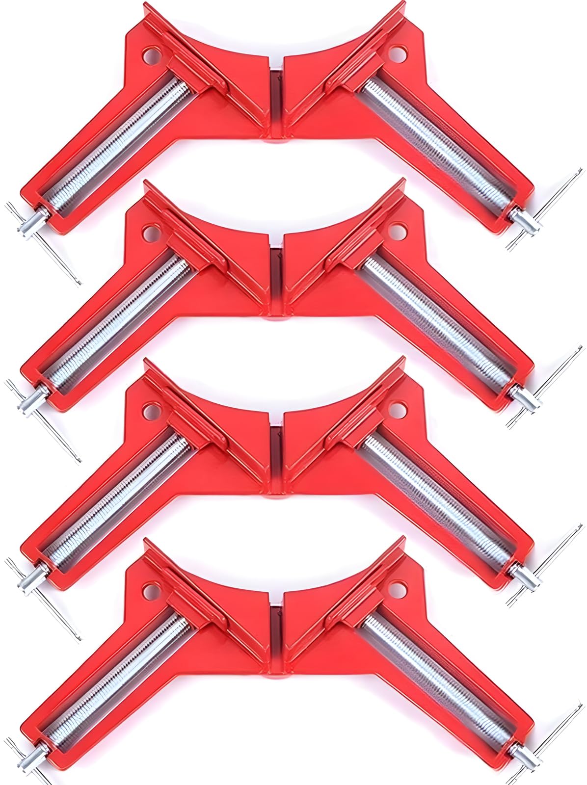 LTDOOIT 90-degree clamps in a four-piece set for precise framing