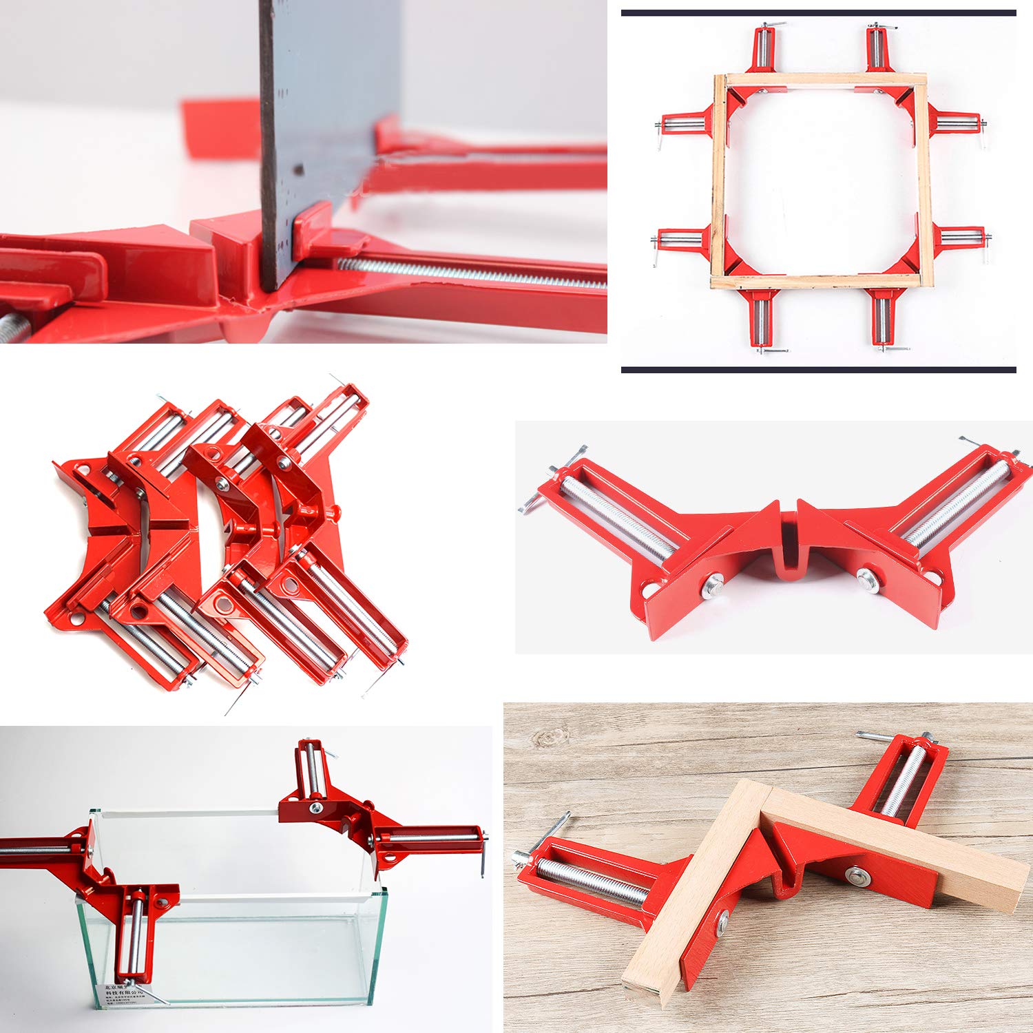 LTDOOIT corner clamps used in cabinet and furniture assembly