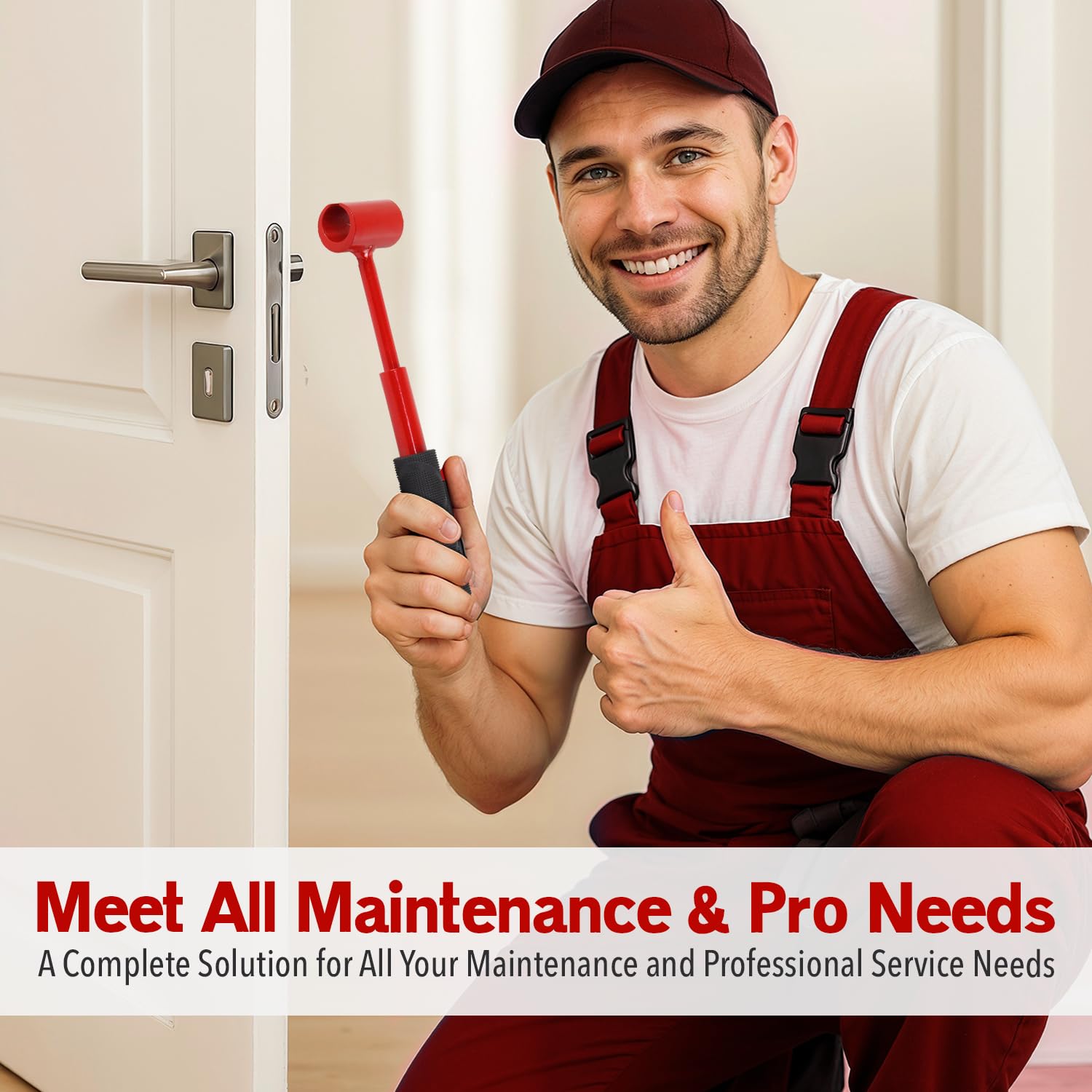 LU-CAIBO ergonomic design supports precise hinge alignment tasks