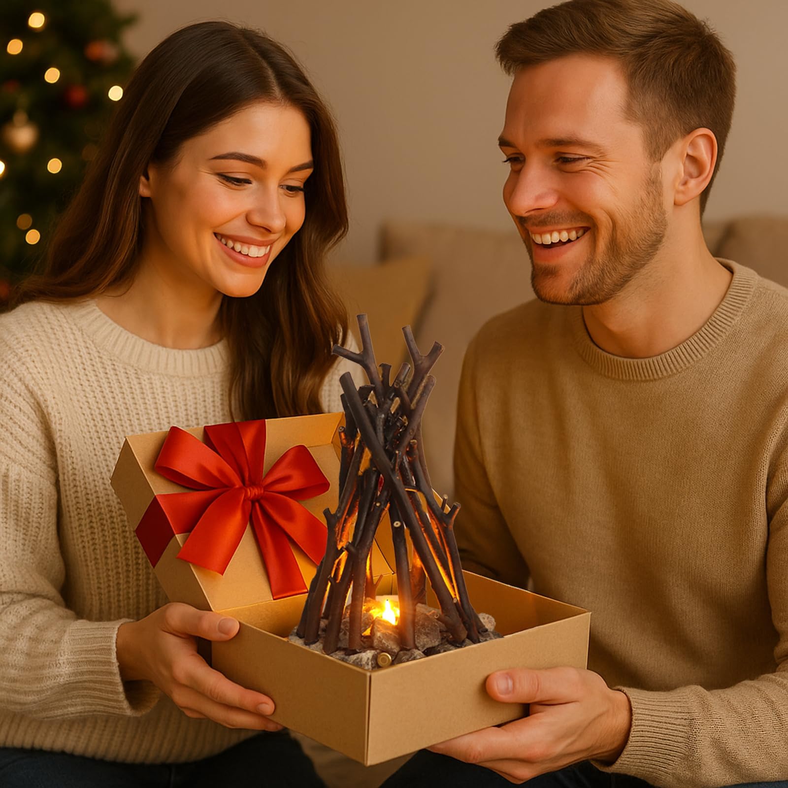 Lubocrat gift-ready night light adds charm to any gift occasion.