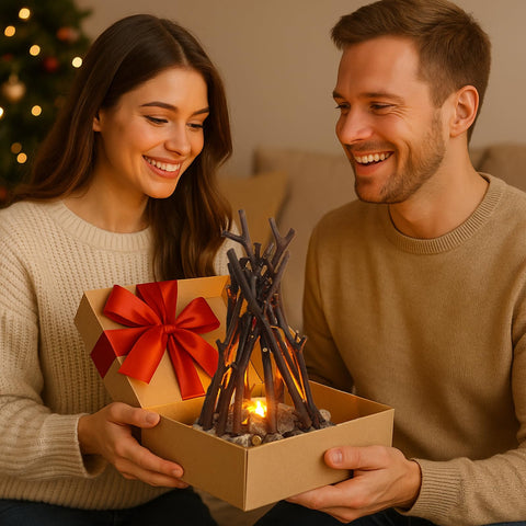 Lubocrat gift-ready night light adds charm to any gift occasion.