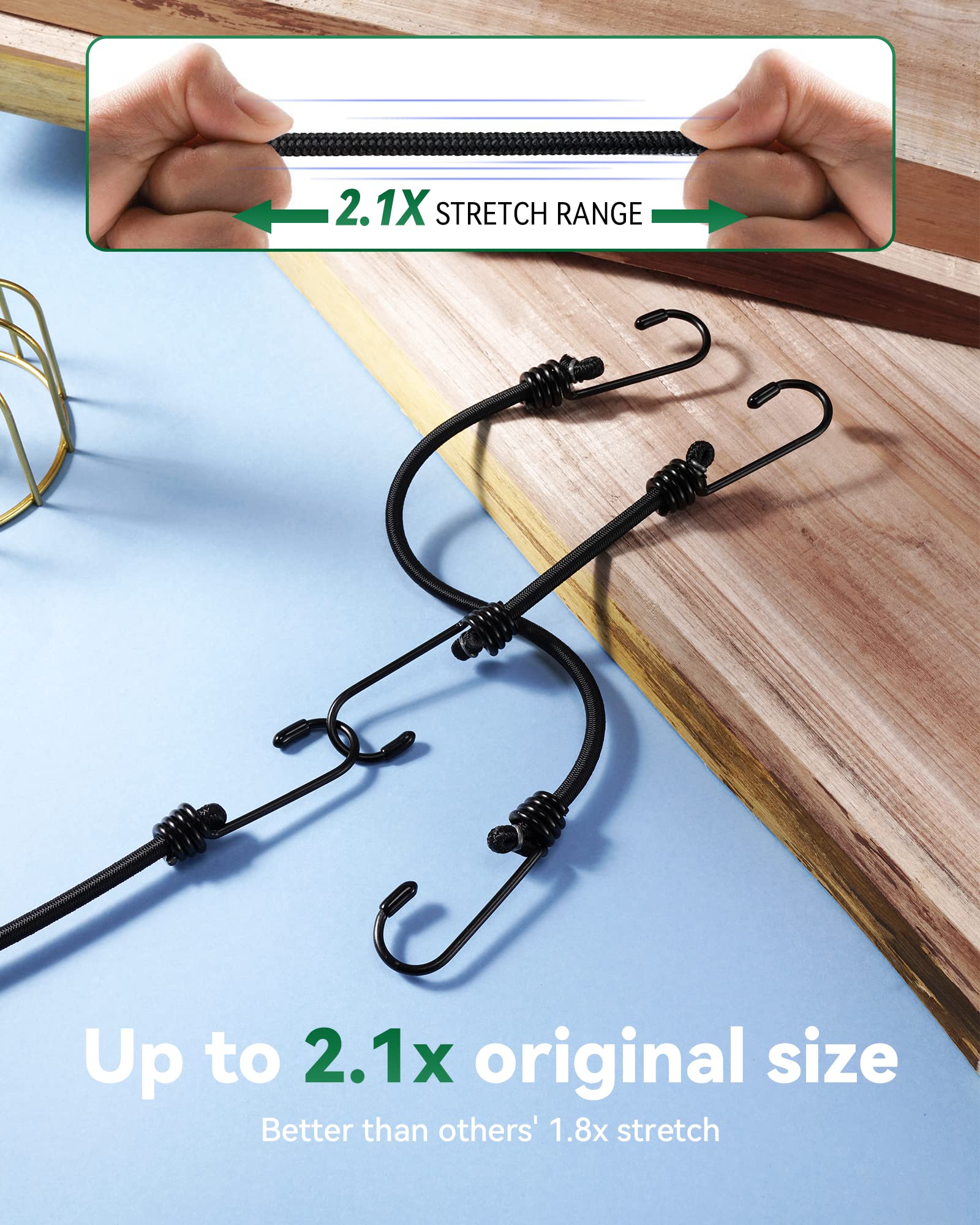 LuckyStraps rust-resistant hooks endure outdoor use with durable load