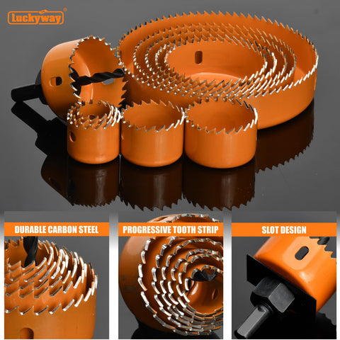Luckyway Ideal for wood, plasterboard, drywall and thin PVC use