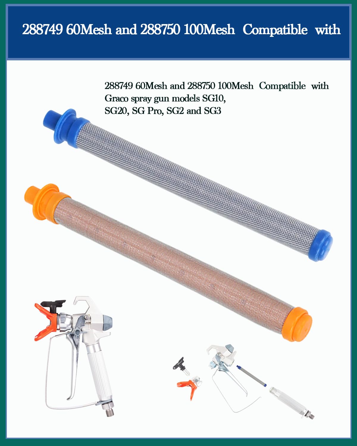 LUCKXUANYUAN multi mesh filtration design enhances paint flow