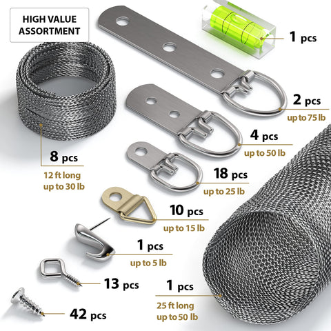 LuckyBeeBo stainless steel wire resists rust for durability.