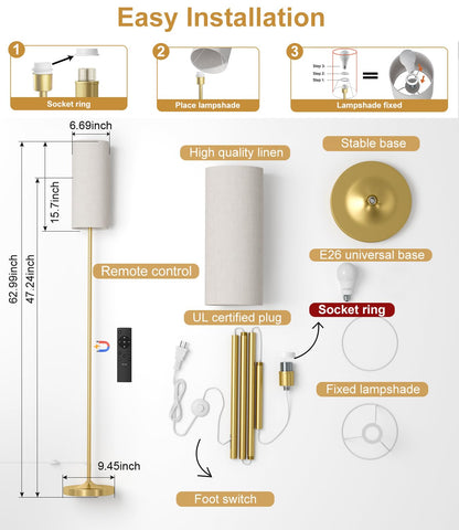 Luckystyle 12W LED bulb offering 3000K–6500K color temperatures for versatile lighting.