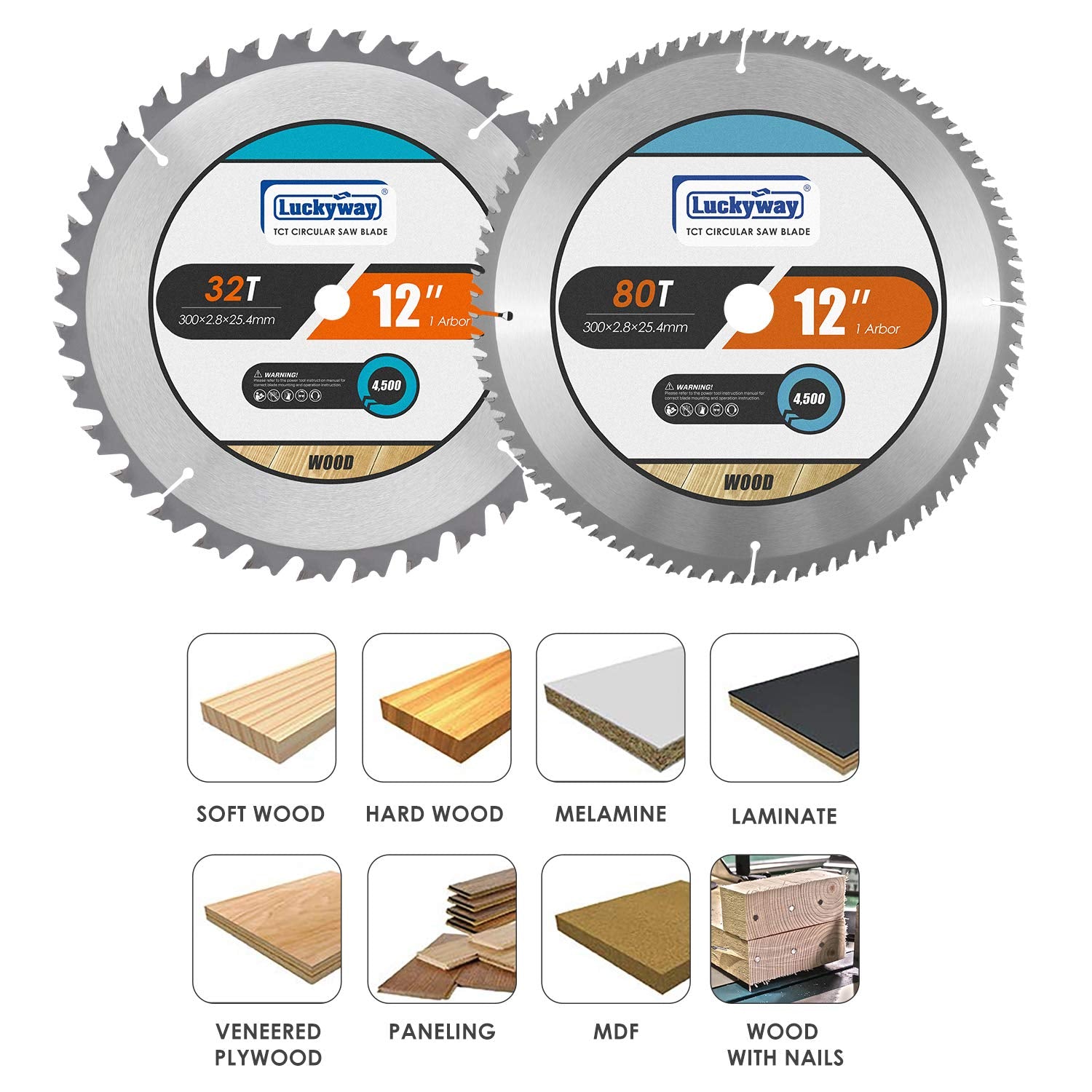Luckyway crosscut wood sample demonstrates clean, accurate cuts