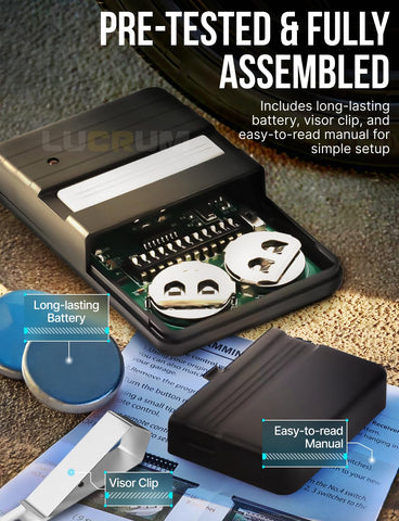 Lucrum remote battery inside image illustrating long-lasting battery for all-day use