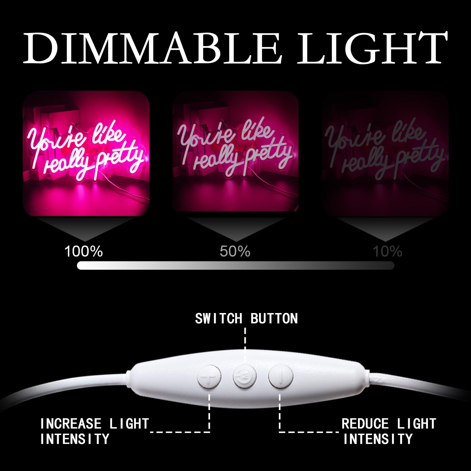 Lucunstar 3D acrylic backplane provides stable, warm glow.
