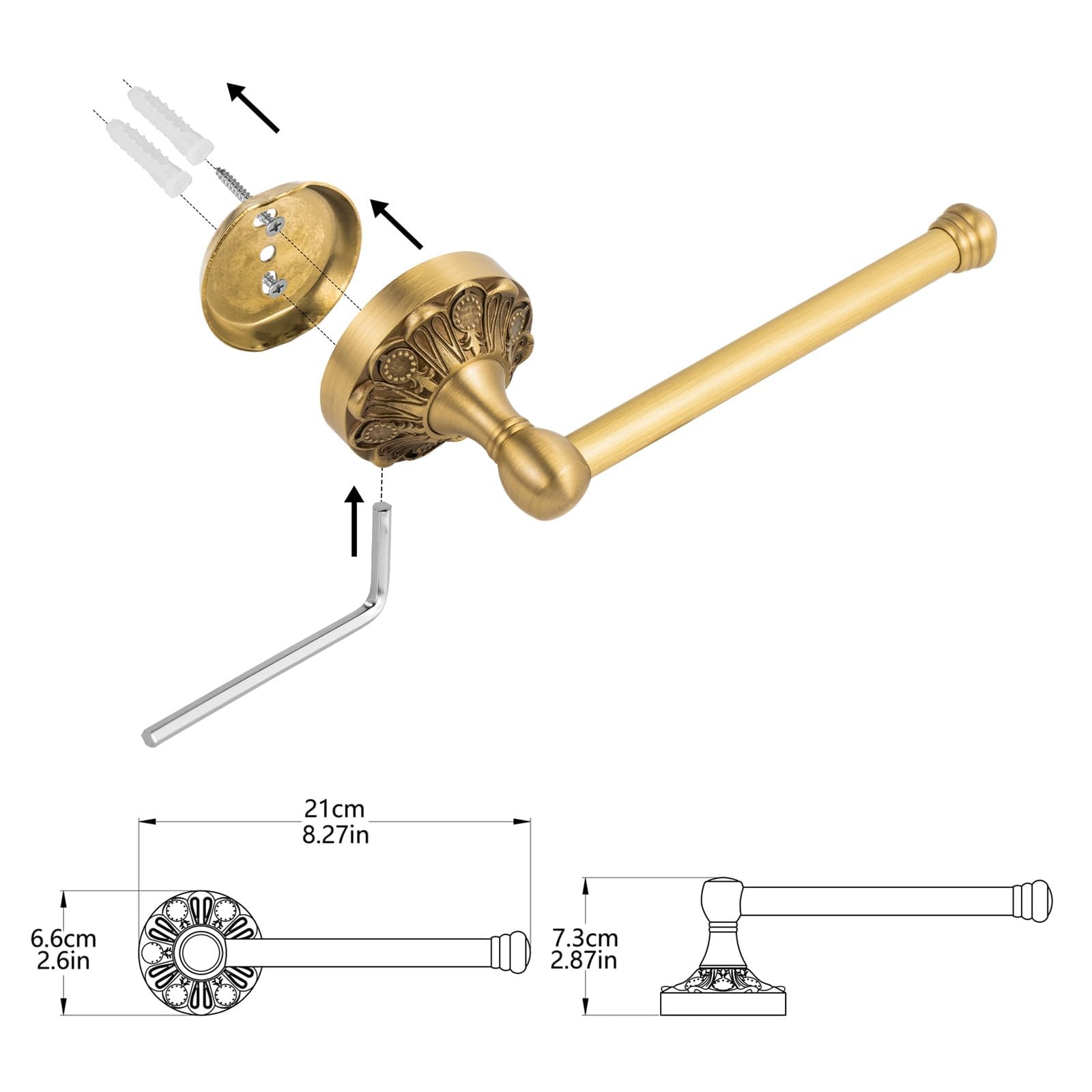 Lucyound main brass body close-up demonstrating rust resistance in moist environments