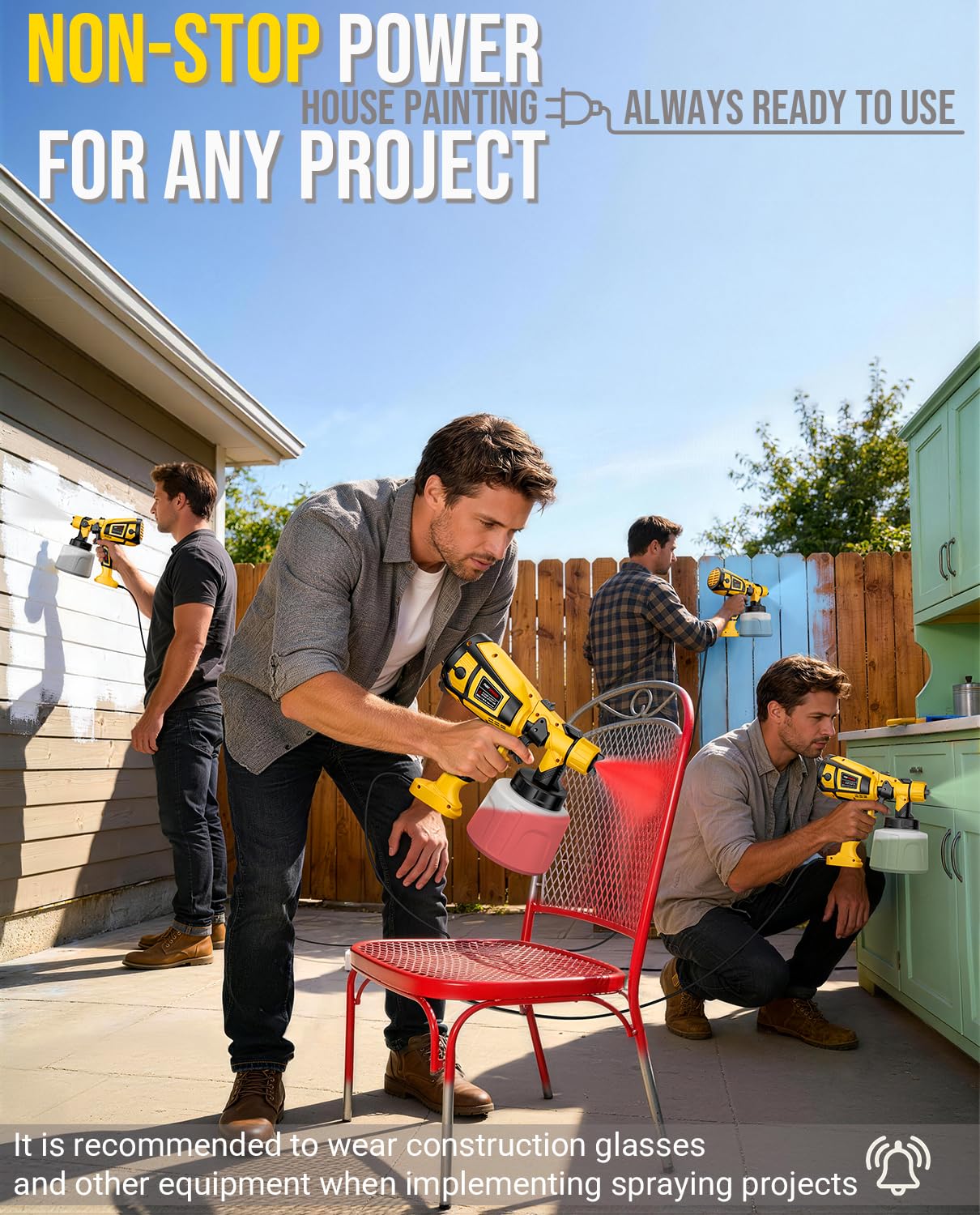 LUDERIGNITE three-pattern spray option supports versatile detailing tasks.