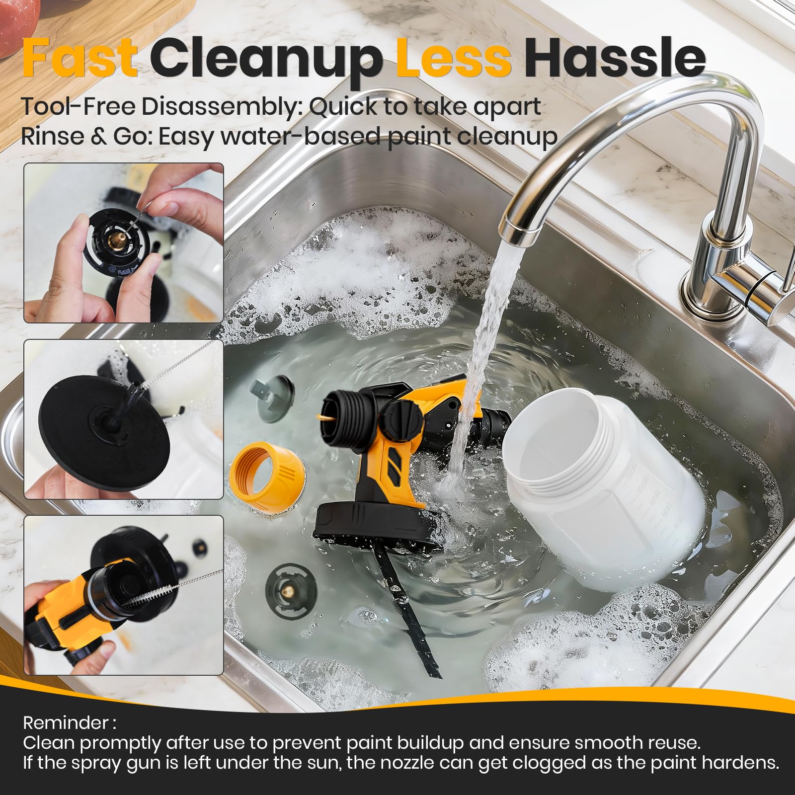 LUDERIGNITE pro-care tips help prevent clogs and extend tool life for ongoing projects.