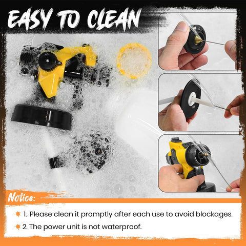 LUDERIGNITE quick-disassembly design makes cleanup fast after use.