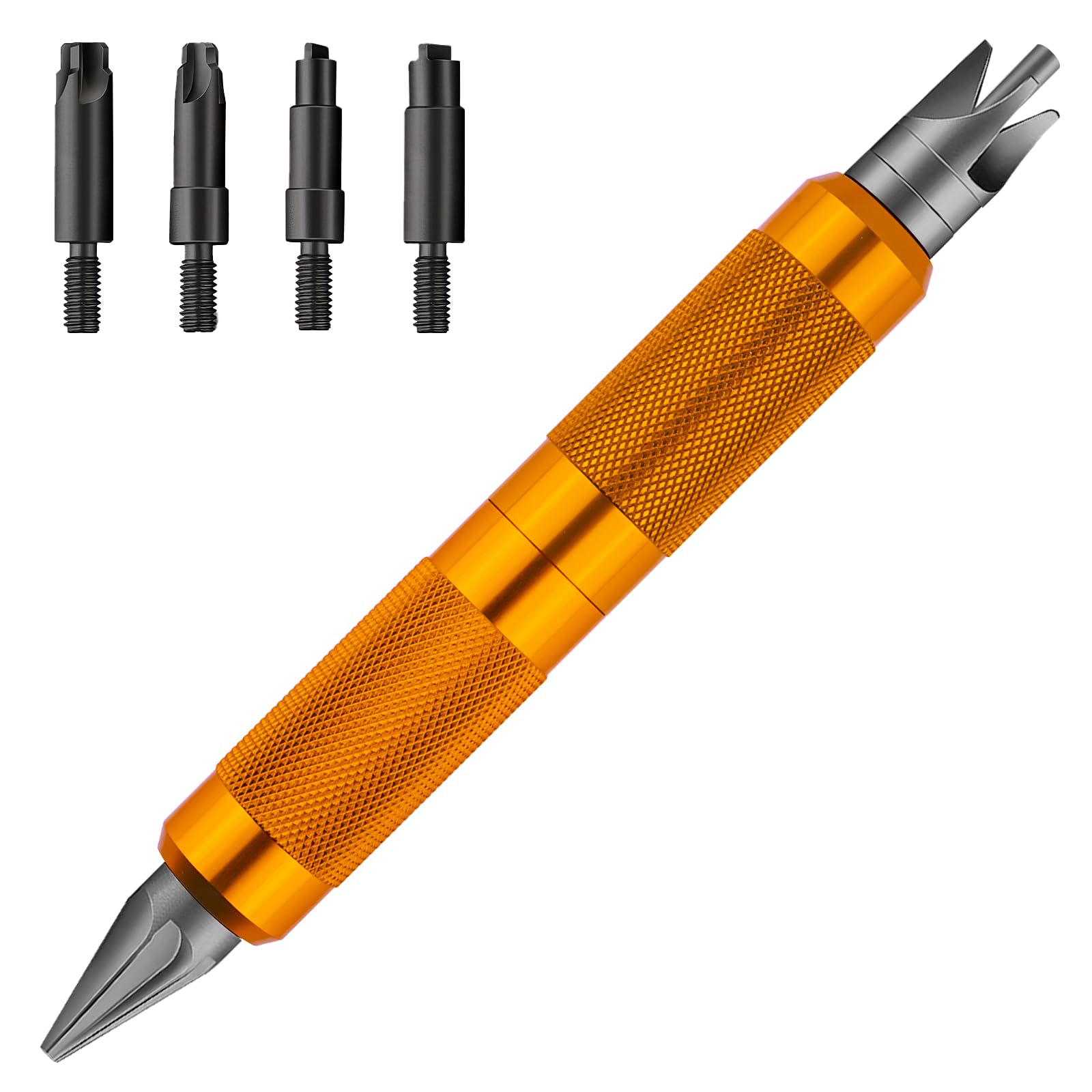 Ludex Case Prep Multi-Tool with open handle showing integrated accessory storage.