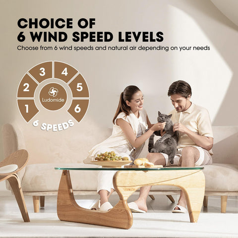 LUDOMIDE three color temperatures to tailor ambiance