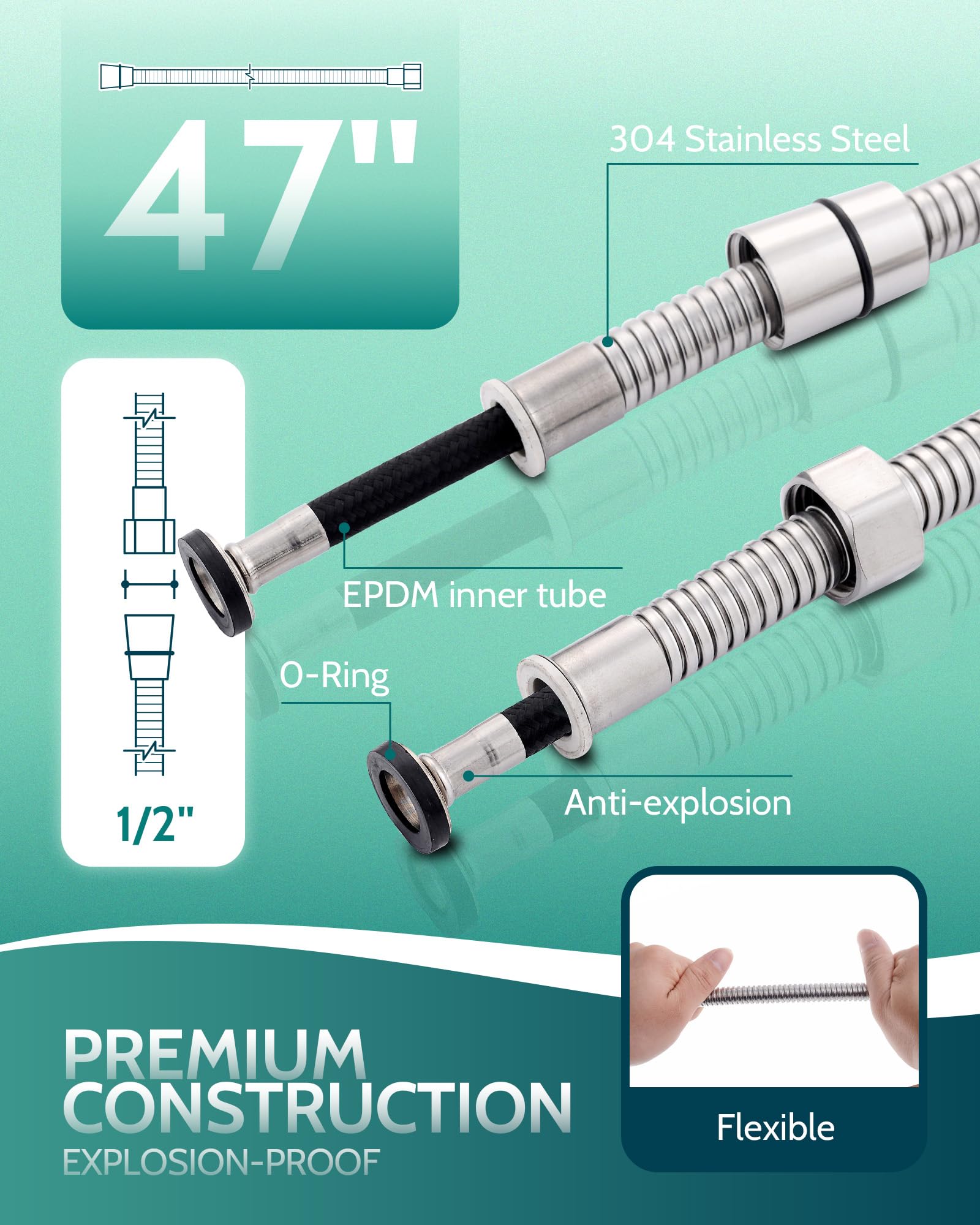 LUFEIDRA smooth-edge handle design enhances comfort during use