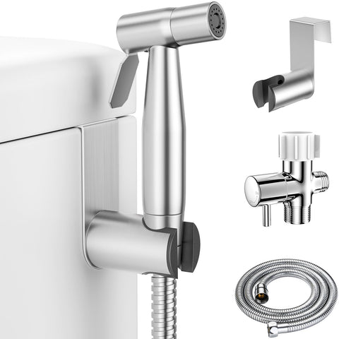 LUFEIDRA handheld bidet sprayer for precise personal cleansing.