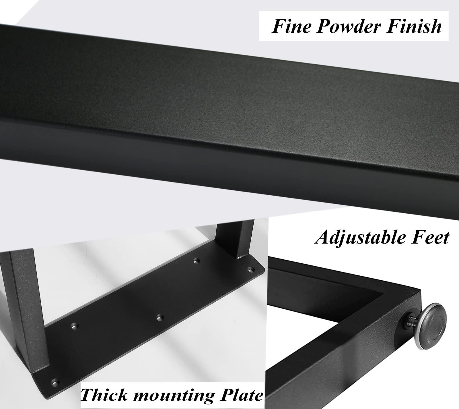 Luffioner adjustable table levelers improve stability on uneven floors