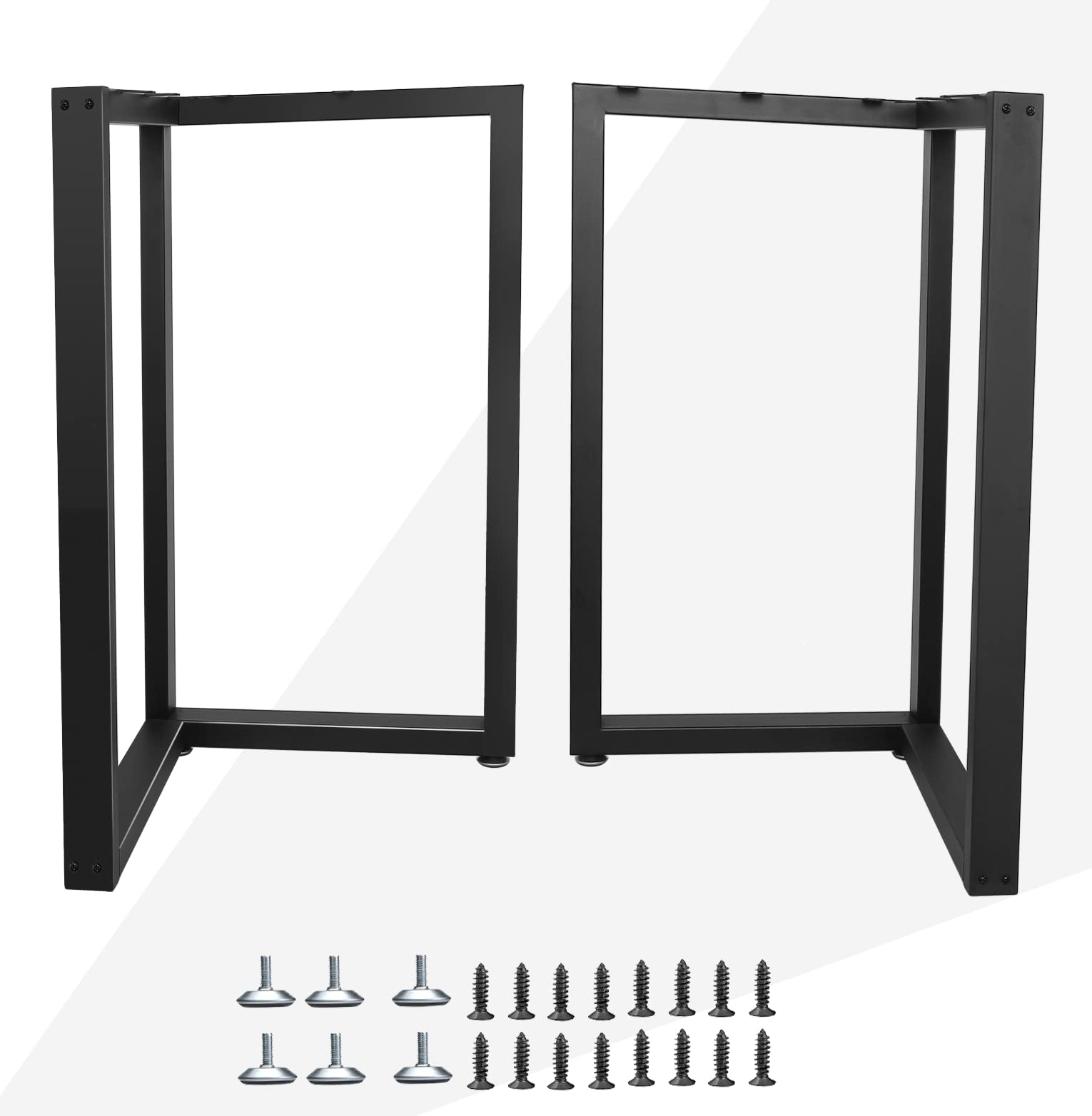 Screws included for easy, tool-friendly assembly.