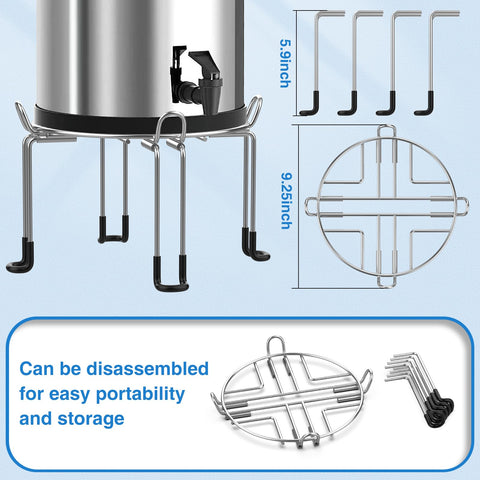 LUFFYLIVE 304 stainless steel construction offers lasting durability