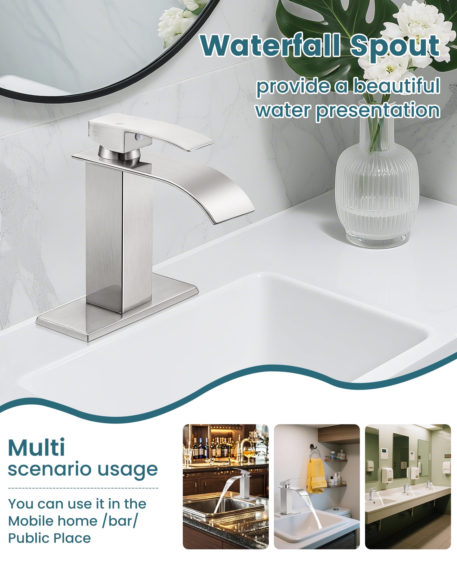 LUFG single-handle operation for quick temperature control