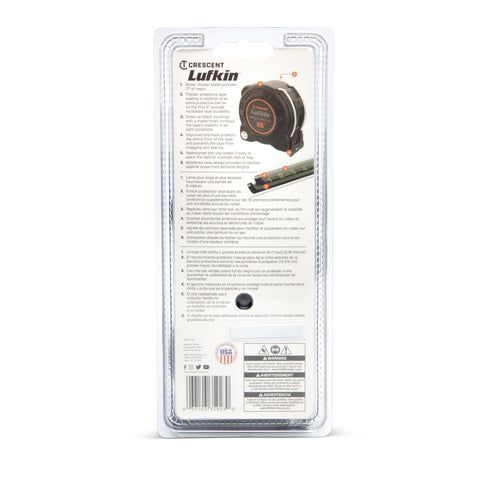 Lufkin Crescent Shockforce G2 protective case resists drops in demanding settings.