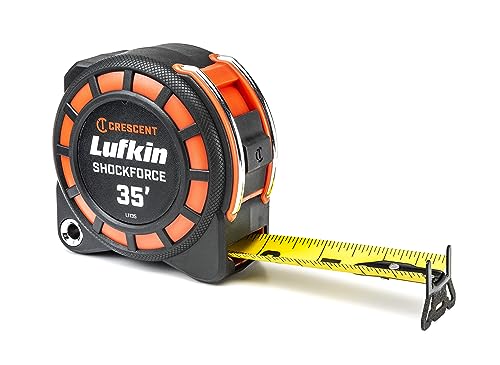 Lufkin Shockforce back view with vertical underside scale for overhead readings