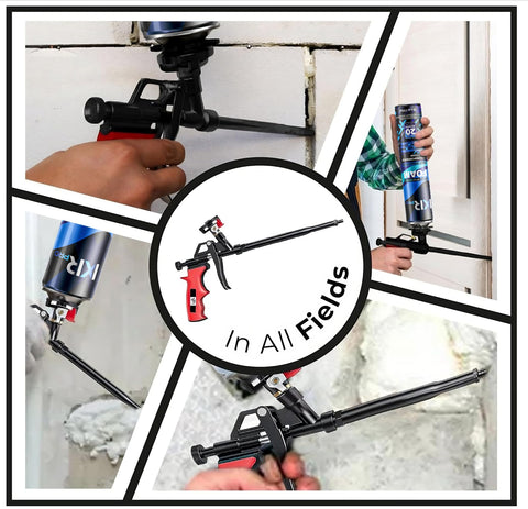 Luft Werkzeuge foam gun copper nozzle enables precise, waste-reducing application