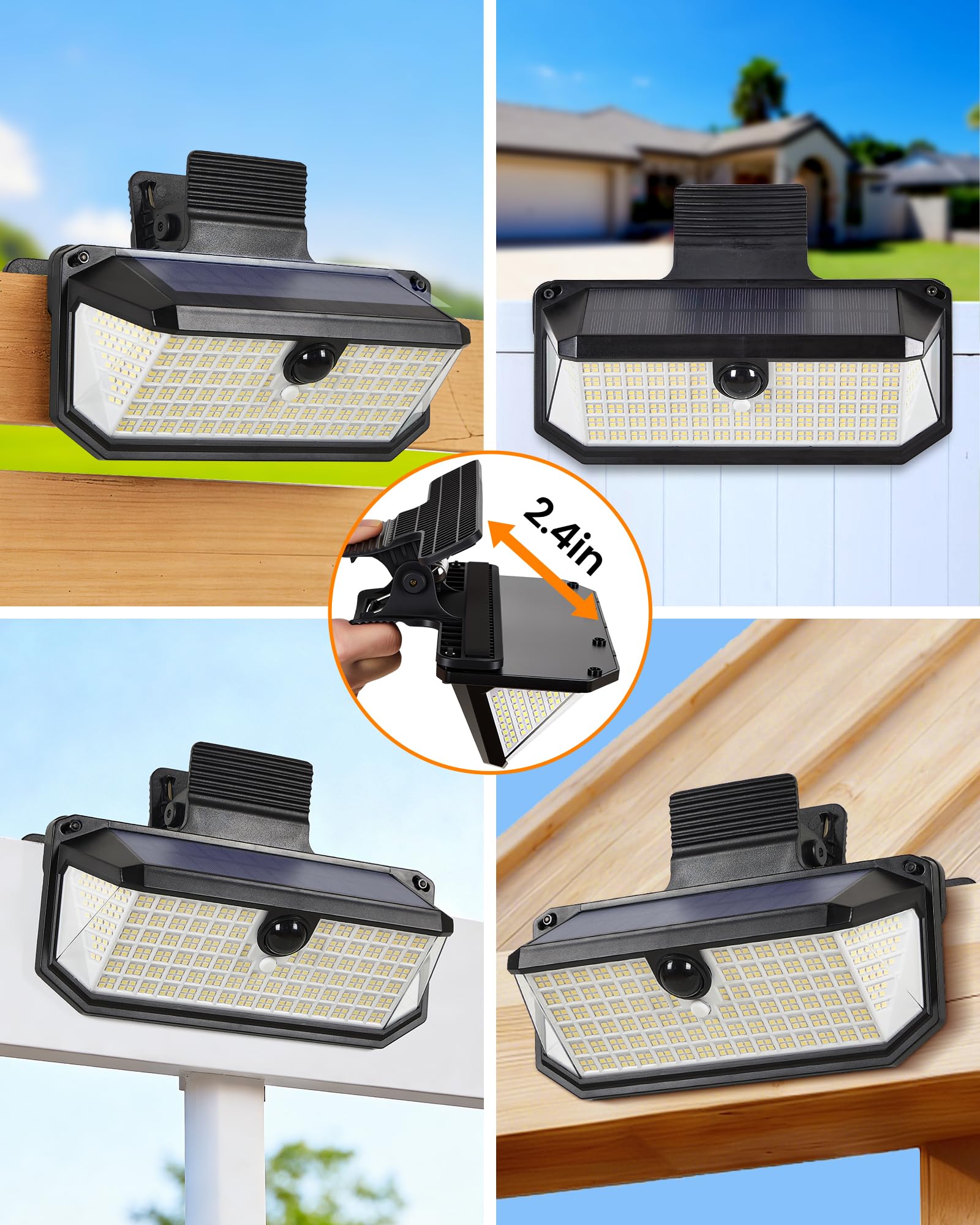 LUHLEE 1500LM brightness lights paths and borders clearly