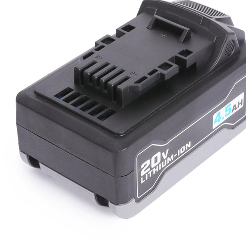 LUJENAN 20V lithium-ion battery pack showcasing durable housing for LUJENAN tools