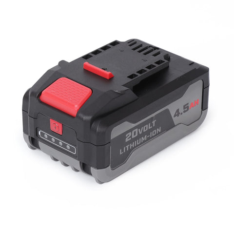LUJENAN 4.5Ah 20V battery powering Bauer tools for demanding jobs.