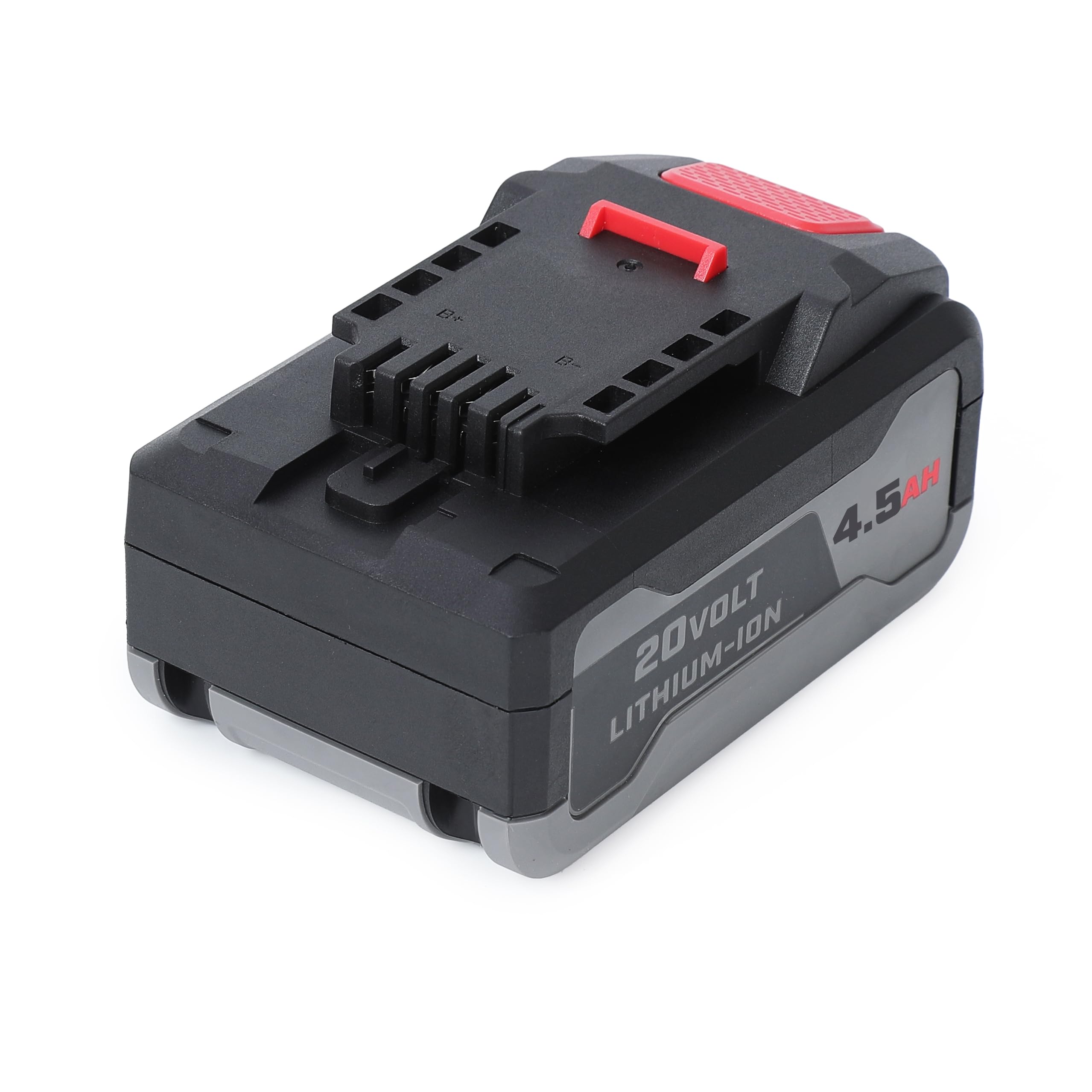 LUJENAN 20V battery shown with Bauer tool; charger not included.