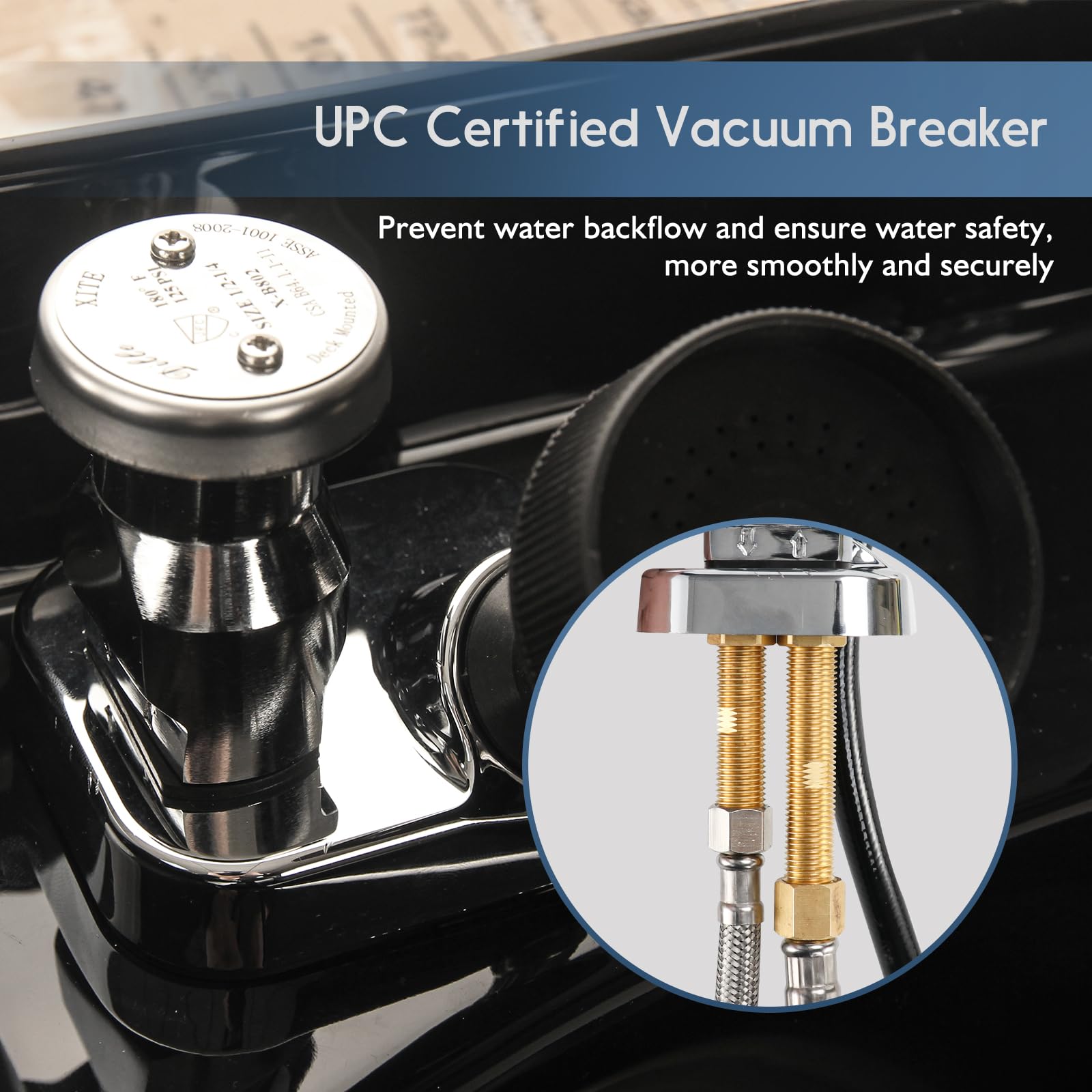 LukLoy salon-sprayer enables convenient rinsing control for efficient service.