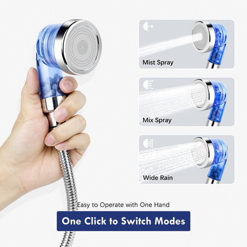 LukLoy spray head filter removes impurities for smoother water flow