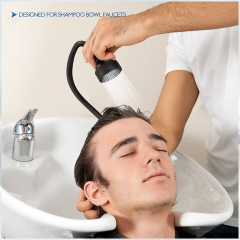 LukLoy backwash-compatible sprayer head helps efficient client rinsing