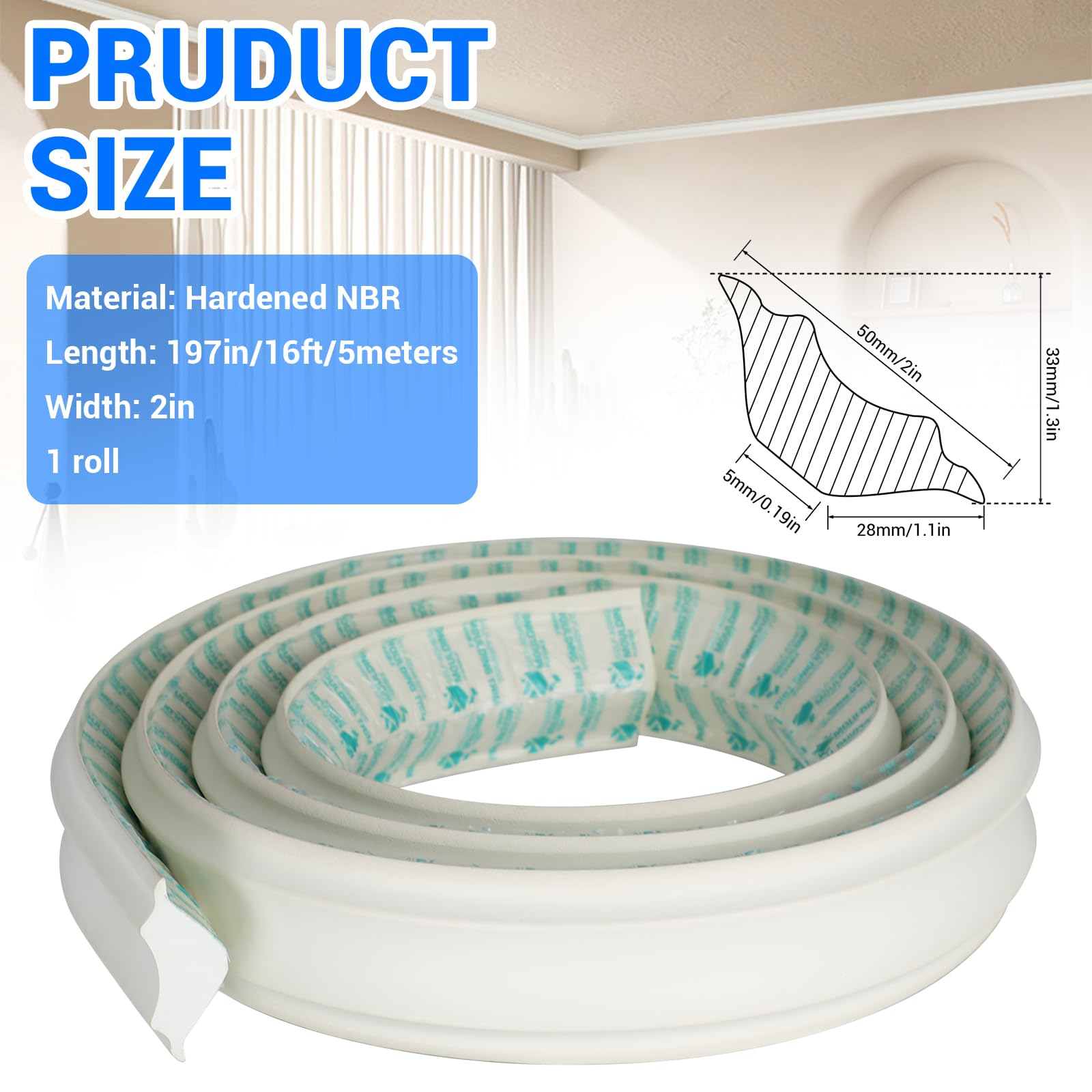 LUKLUKSEON NBR material offers durable wear and crease resistance