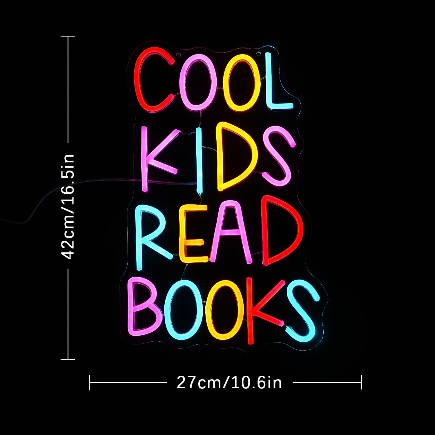 LULANMP classroom decor neon sign adds color and vitality