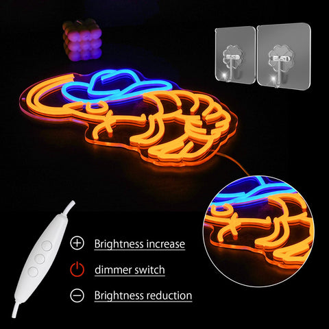 LULANMP USB-powered shrimp light connects easily to USB power sources.