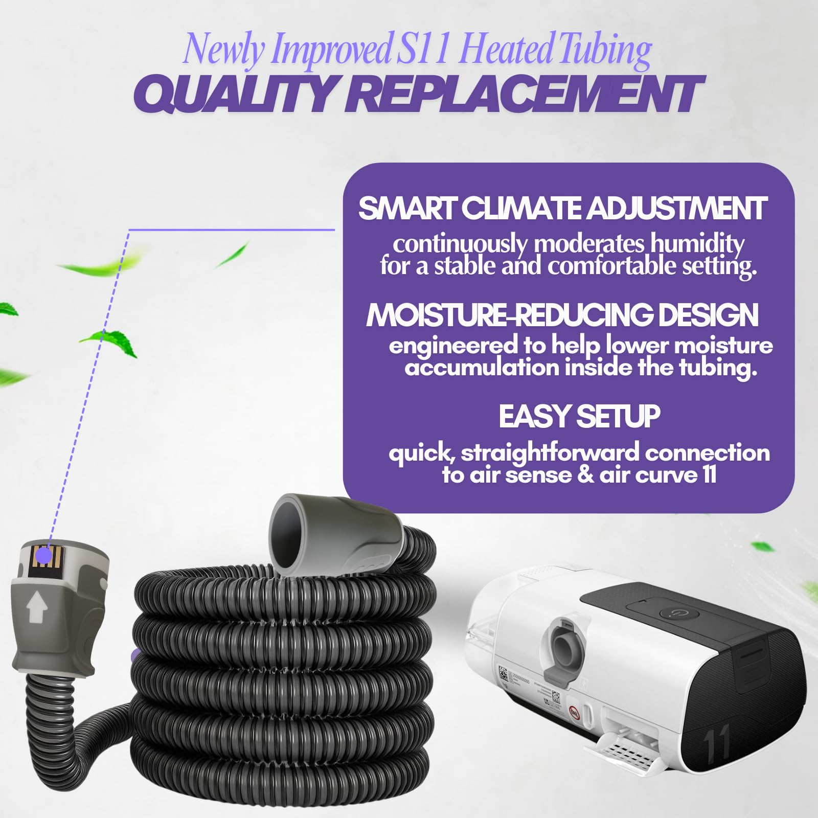 Lullapad tube interior is easy to detach and clean for maintenance.
