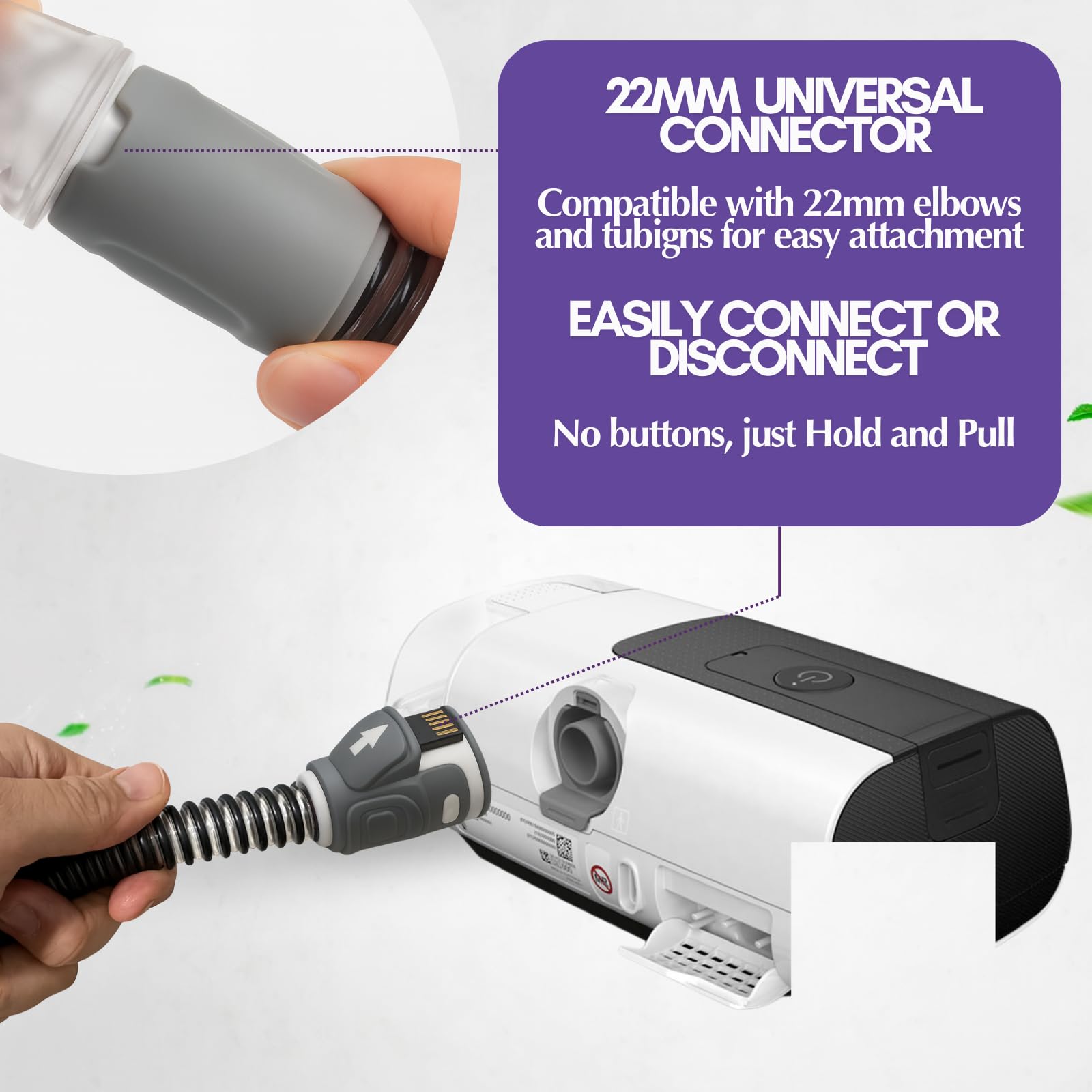 Lullapad insulated inner liner visible inside the air tube for moisture control.