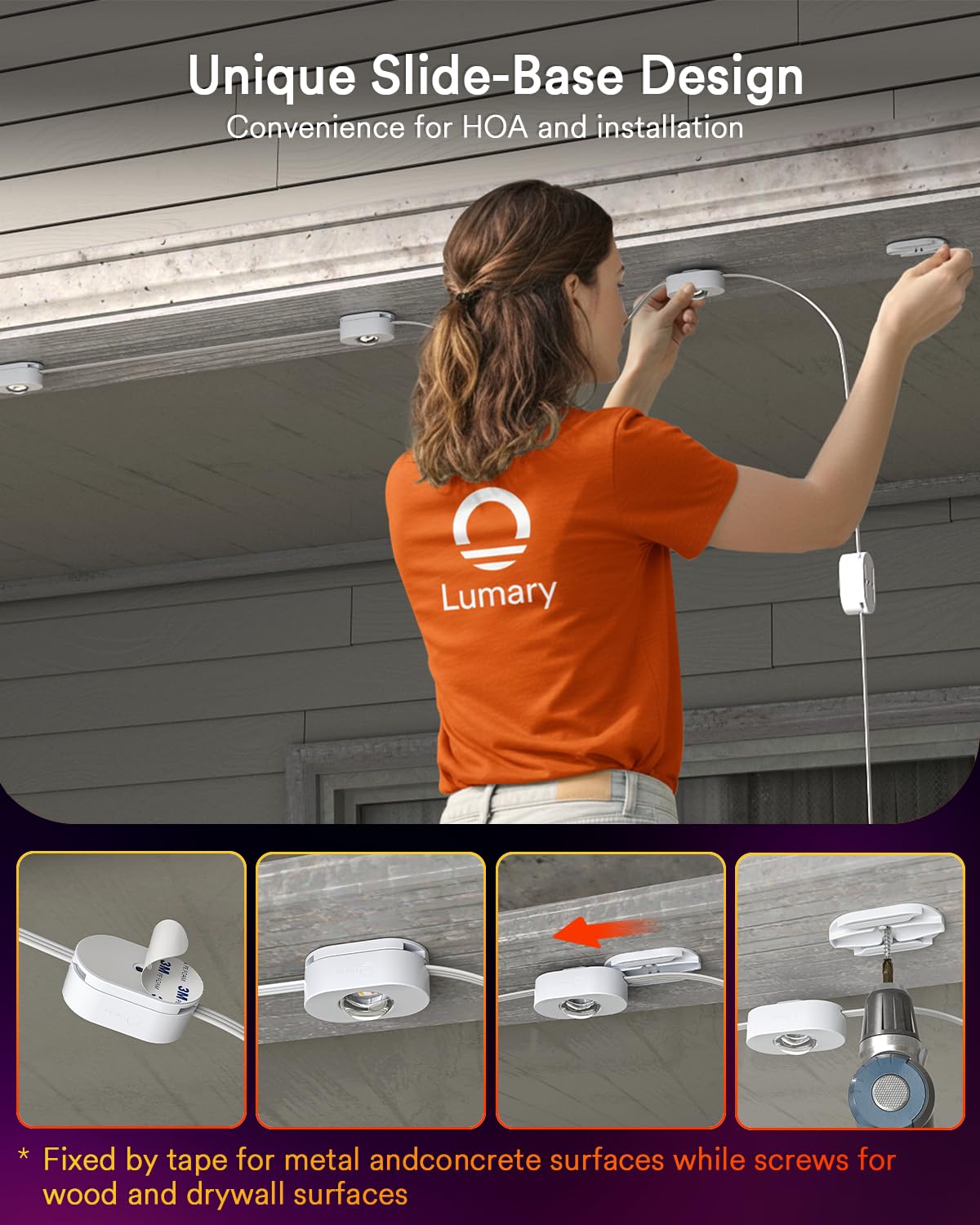 Lumary 5400lm outdoor lighting for bright yard accents.