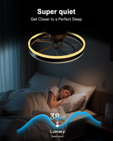 Lumary compact low-profile flush mount fits tight ceilings with clean lines