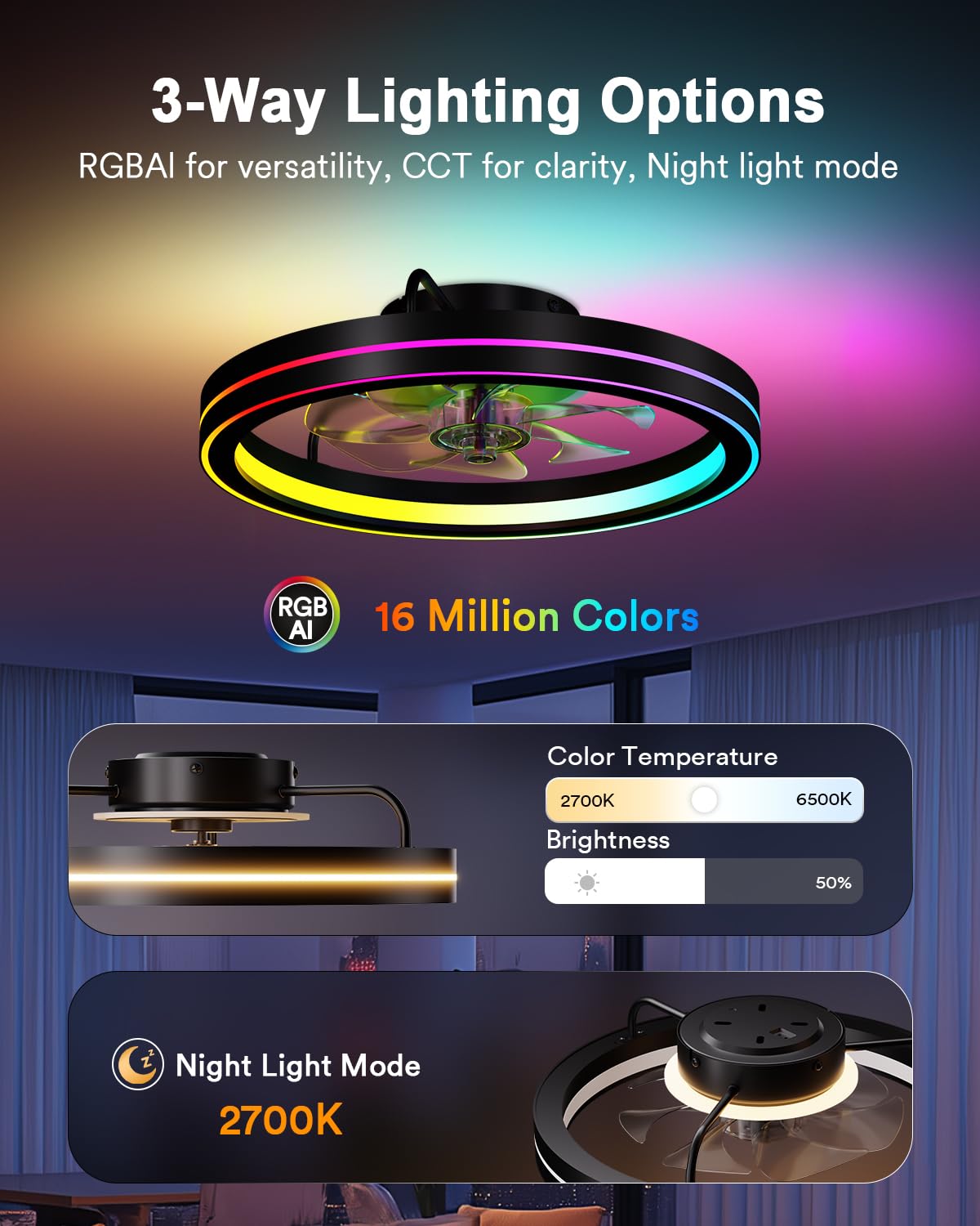 Lumary hands-free control for effortless voice and app commands.