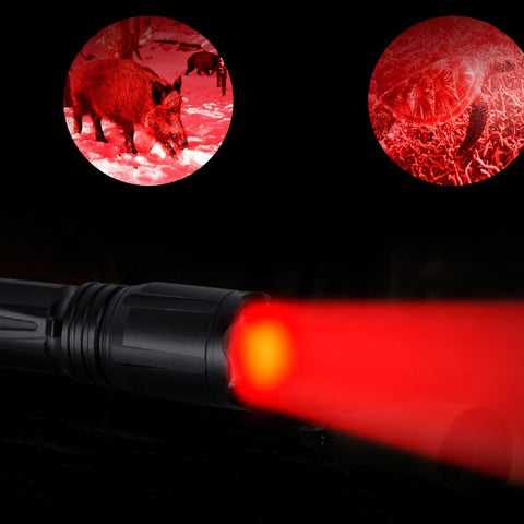 LUMENSHOOTER Color options image highlights red, green, blue, white for signaling