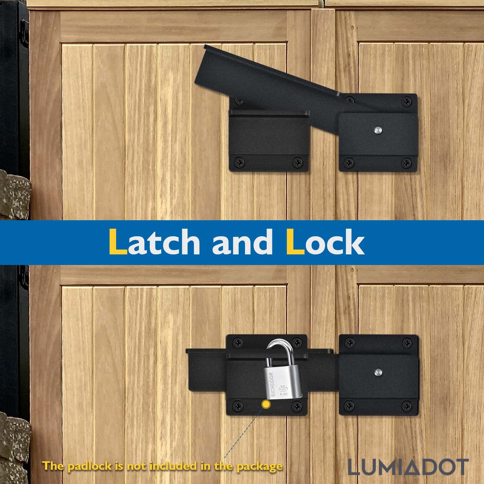 Lumiadot symmetric mounting plates boost stability and preserve aesthetics.