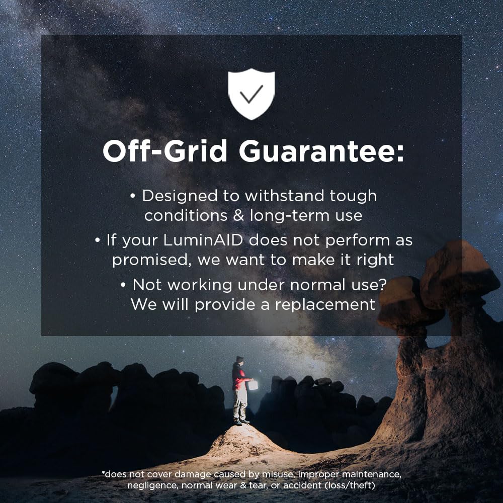 Luminaid 300-lumen area light offers glow mode and bright task lighting